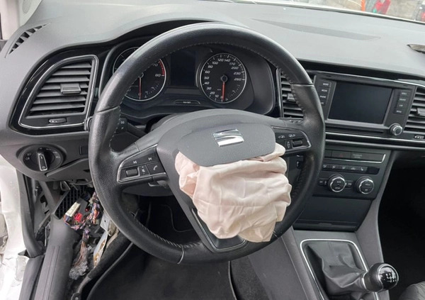 Seat Leon cena 11900 przebieg: 95000, rok produkcji 2013 z Ostroróg małe 277